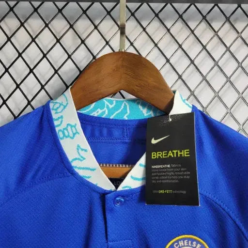 "Camisa Chelsea Home 22/23 - Torcedor Infantil Azul - Netmantos"