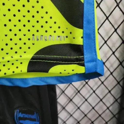 "Camisa Arsenal Away 23/24 - Torcedor Infantil Verde - Netmantos"