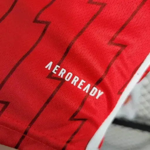 "Camisa Arsenal Home 23/24 - Torcedor Infantil Vermelha e Dourada - Netmantos"