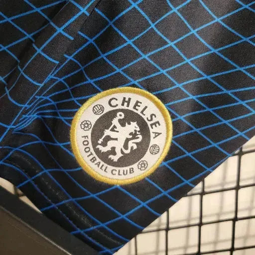 "Camisa Chelsea Away 23/24 - Torcedor Infantil Azul Escuro - Netmantos"