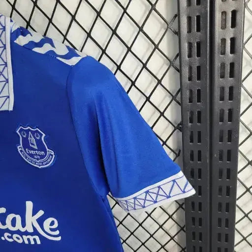 "Camisa Everton Home 23/24 - Torcedor Infantil Azul - Netmantos"