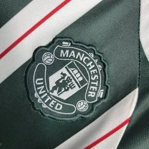 "Camisa Manchester United Away 23/24 - Torcedor Infantil Verde - Netmantos"