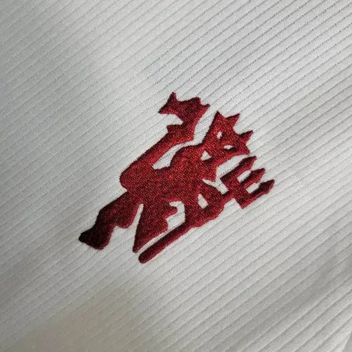 "Camisa Manchester United Away 23/24 - Torcedor Infantil Branca - Netmantos"