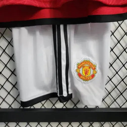 "Camisa Manchester United Home 23/24 - Torcedor Infantil Vermelha - Netmantos"