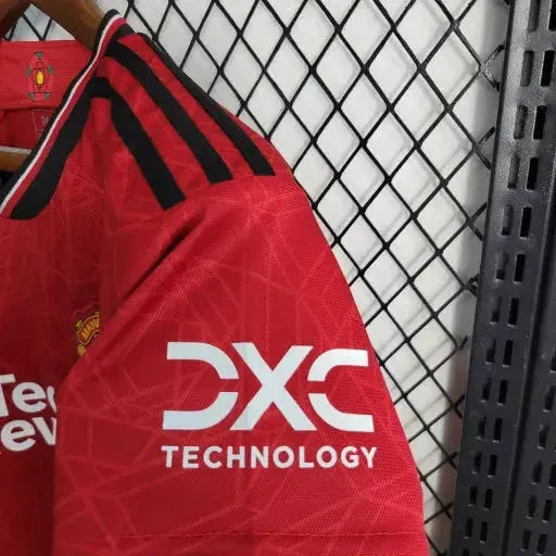 "Camisa Manchester United Home 23/24 - Torcedor Infantil Vermelha - Netmantos"