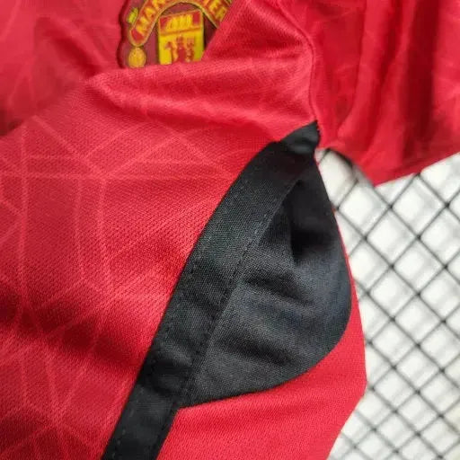 "Camisa Manchester United Home 23/24 - Torcedor Infantil Vermelha - Netmantos"