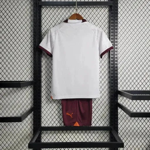 "Camisa Manchester City Away 23/24 - Torcedor Infantil Branca - Netmantos"
