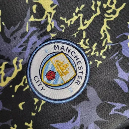"Camisa Manchester City Edição Escpecial 23/24 - Torcedor Infantil Preta - Netmantos"