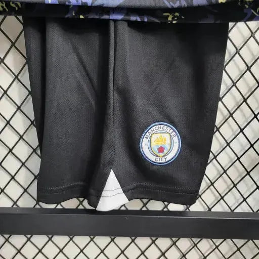 "Camisa Manchester City Edição Escpecial 23/24 - Torcedor Infantil Preta - Netmantos"