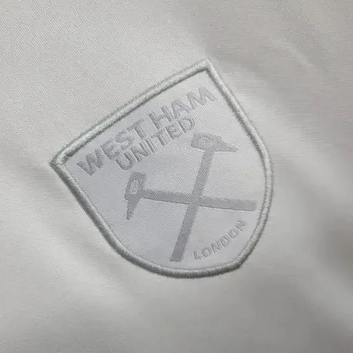 "Camisa West Ham Away 23/24 - Torcedor Infantil Branca - Netmantos"