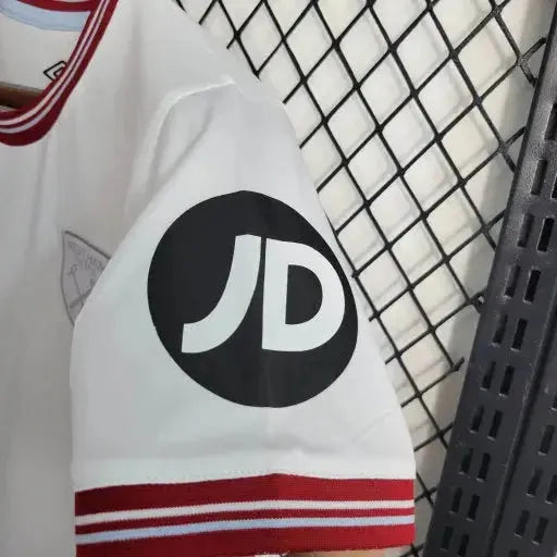 "Camisa West Ham Away 23/24 - Torcedor Infantil Branca - Netmantos"