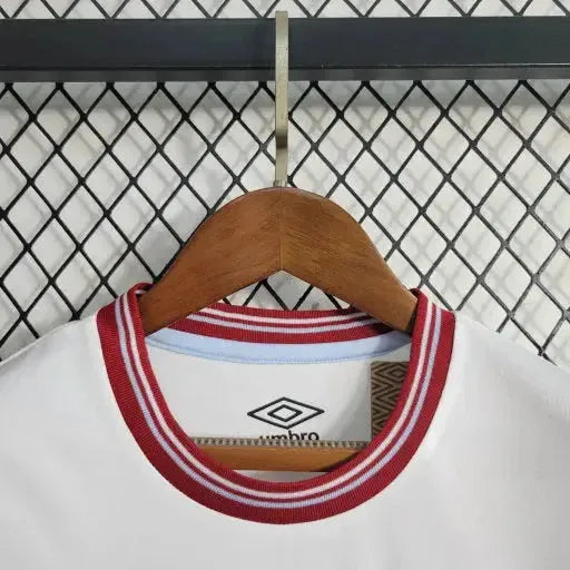 "Camisa West Ham Away 23/24 - Torcedor Infantil Branca - Netmantos"