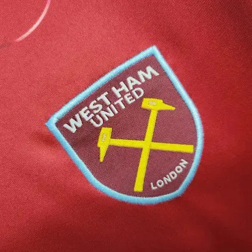 "Camisa West Ham Home 23/24 - Torcedor Infantil Vermelha - Netmantos"