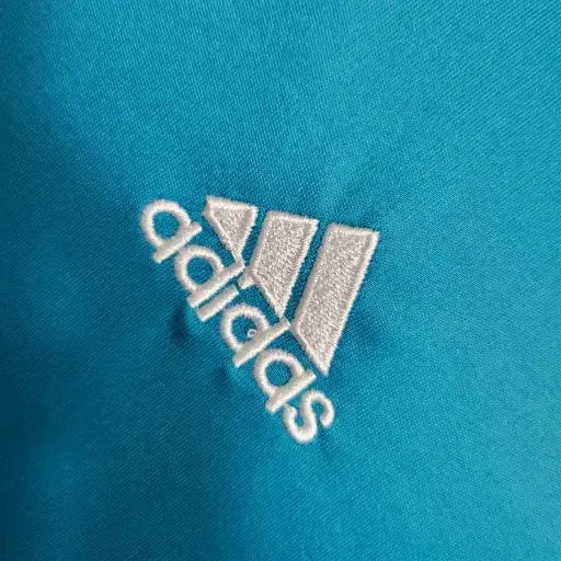 "Camisa Real Madrid Retrô Away 17/18 - Torcedor Infantil Azul - Netmantos"
