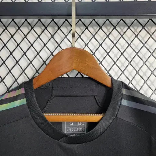"Camisa Flamengo Third Away 23/24 - Torcedor Infantil Refletiva Preta - Netmantos"