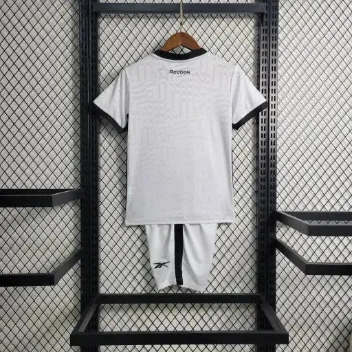 "Camisa Bota Fogo Home 23/24 - Torcedor Infantil Branca - Netmantos"