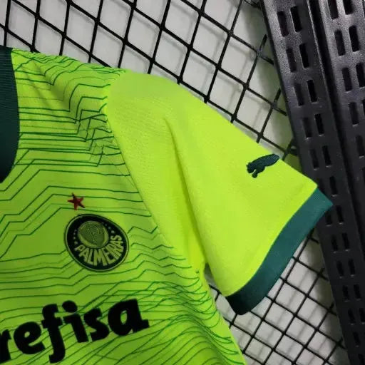"Camisa Palmeiras Away 23/24 - Torcedor Infantil Verde - Netmantos"
