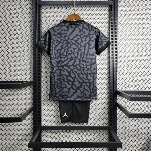 "Camisa PSG Away 23/24 - Torcedor Infantil Preta - Netmantos"