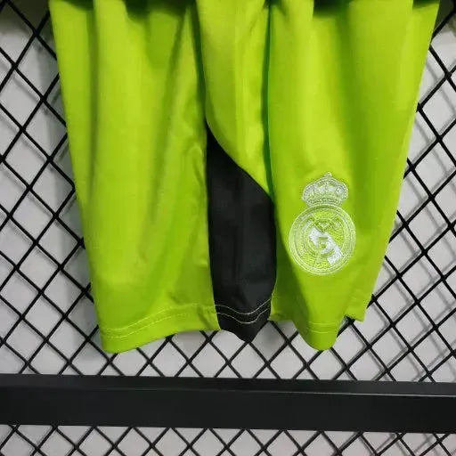 "Camisa Real Madrid Goleiro 23/24 - Torcedor Infantil Verde - Netmantos"