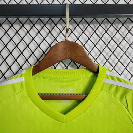 "Camisa Real Madrid Goleiro 23/24 - Torcedor Infantil Verde - Netmantos"
