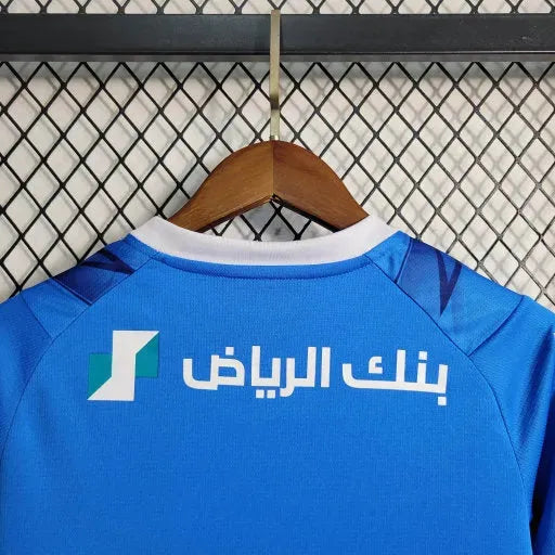 "Camisa Al-Hilal Home 23/24 - Torcedor Infantil Azul - Netmantos"