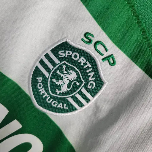 "Camisa Sporting Home 23/24 - Torcedor Infantil Verde - Netmantos"