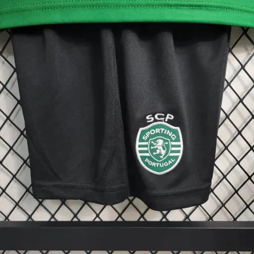 "Camisa Sporting Home 23/24 - Torcedor Infantil Verde - Netmantos"