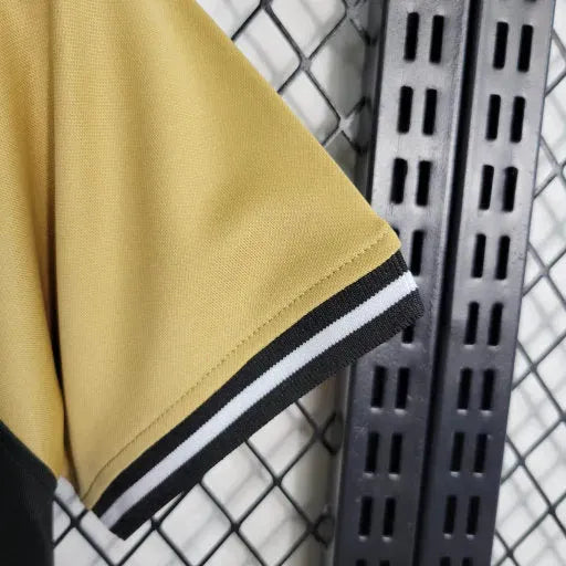 "Camisa Sporting Away II 23/24 - Torcedor Infantil Preta CR7 - Netmantos"