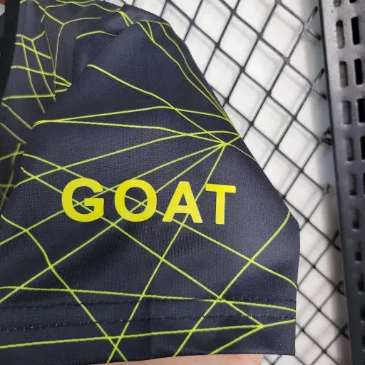 "Camisa PSG Away V 23/24 - Torcedor Infantil Preta e Amarela - Netmantos"