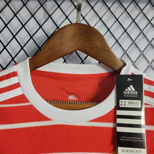 "Camisa Bayern Munchen Home 22/23 - Torcedor Infantil Vermelha - Netmantos"