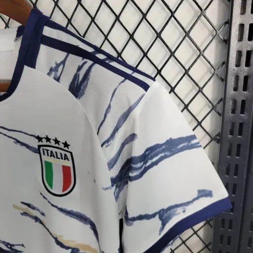 "Camisa Itália Away 23/24 - Torcedor Infantil Branca - Netmantos"