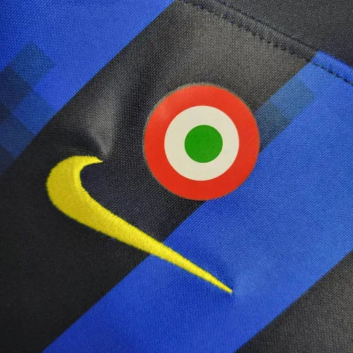 "Camisa Inter de Milão Home 23/24 - Torcedor Infantil Azul e Preta - Netmantos"