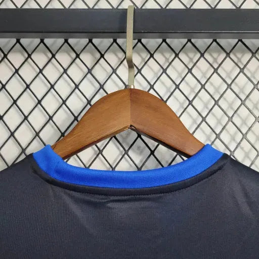 "Camisa Inter de Milão Home 23/24 - Torcedor Infantil Azul e Preta - Netmantos"