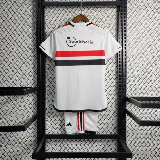 "Camisa São Paulo Home 22/23 - Torcedor Infantil Branca - Netmantos"
