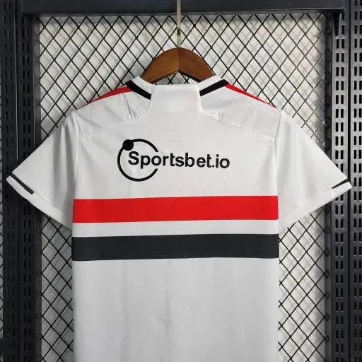 "Camisa São Paulo Home 22/23 - Torcedor Infantil Branca - Netmantos"