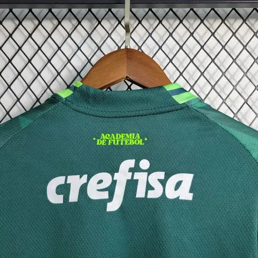 "Camisa Palmeiras Home 23/24 - Torcedor Infantil Verde - Netmantos"
