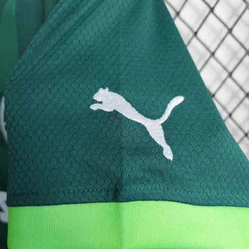 "Camisa Palmeiras Home 23/24 - Torcedor Infantil Verde - Netmantos"
