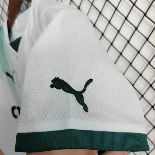 "Camisa Palmeiras Away 23/24 - Torcedor Infantil Branca - Netmantos"