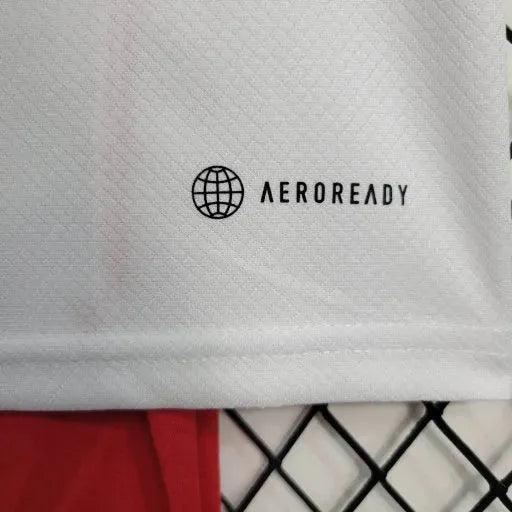 "Camisa Flamengo Treino 23/24 - Torcedor Infantil Branca - Netmantos"