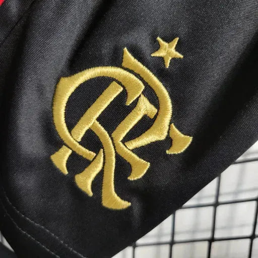 "Camisa Flamengo Away 23/24 - Torcedor Infantil Branca - Netmantos"