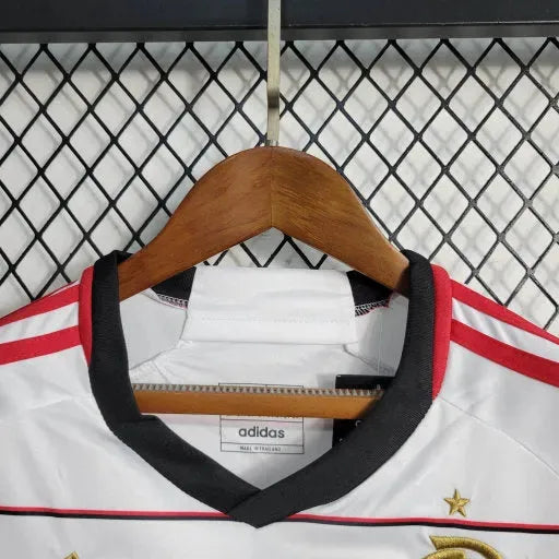 "Camisa Flamengo Away 23/24 - Torcedor Infantil Branca - Netmantos"