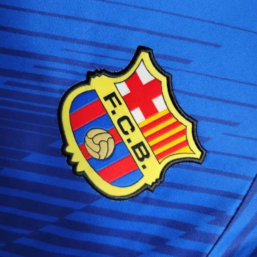 "Camisa Barcelona Treino 23/24 - Torcedor Masculina Azul - Netmantos"