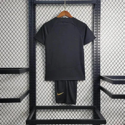 "Camisa Timão Treino 23/24 - Torcedor Infantil Preta - Netmantos"
