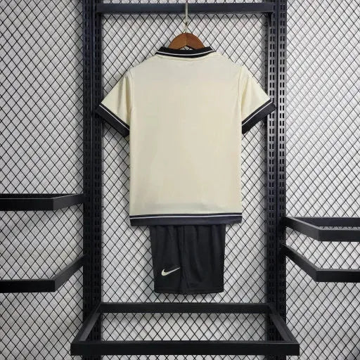 "Camisa Timão Away IV 23/24 - Torcedor Infantil Bege - Netmantos"