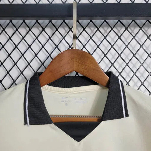 "Camisa Timão Away IV 23/24 - Torcedor Infantil Bege - Netmantos"