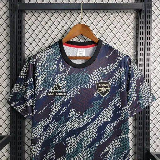 "Camisa Arsenal Dragão 23/24 - Torcedor Masculina Preta - Netmantos"
