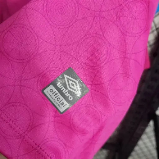 "Camisa Grêmio 23/24 - Torcedor Masculina Rosa - Netmantos"