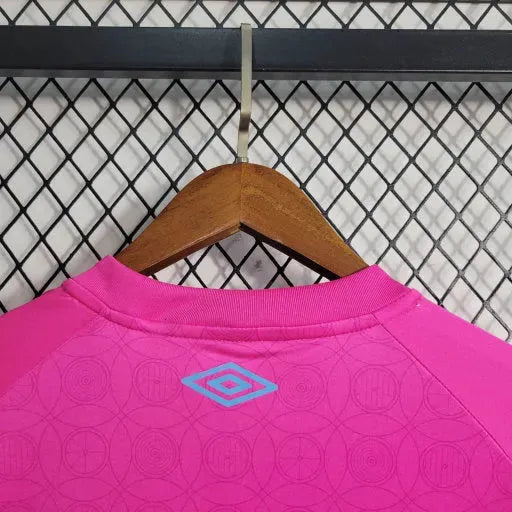 "Camisa Grêmio 23/24 - Torcedor Masculina Rosa - Netmantos"