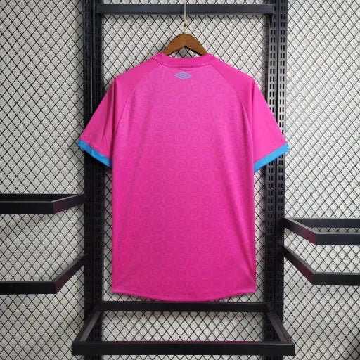 "Camisa Grêmio 23/24 - Torcedor Masculina Rosa - Netmantos"
