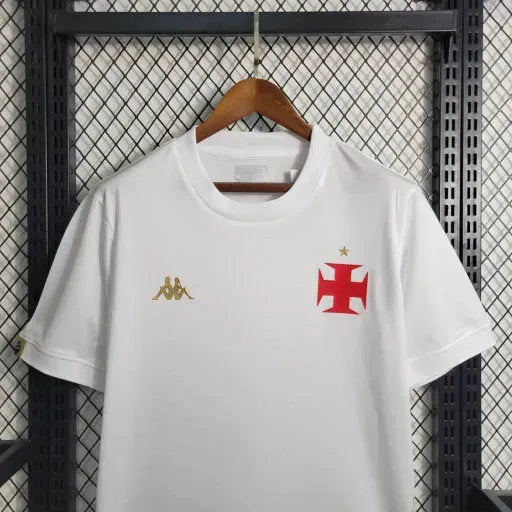 "Camisa Vasco Goleiro 23/24 - Torcedor Masculina Branca - Netmantos"
